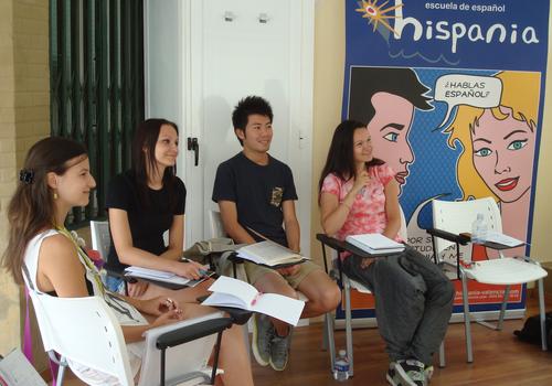 Alumnos Hispania, escuela de español