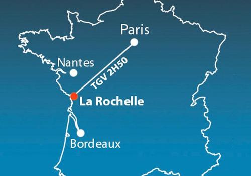 Ubicación Inlingua La Rochelle