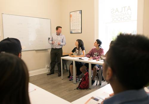 Interior de una clase