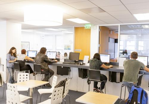 The computer room