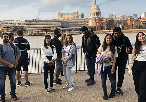 Students in London