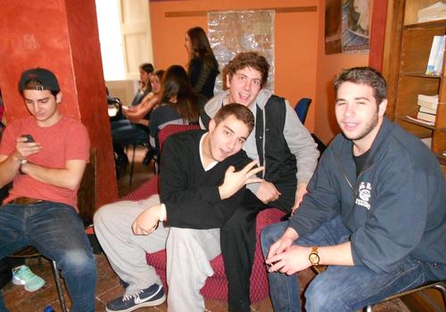 Salia de ocio de estudiantes