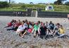Grupo de estudiantes durante una salida Atlas - Cursos de verano para jóvenes en Dublín