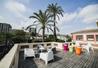 Terraza de la escuela Hispania, Escuela de Español